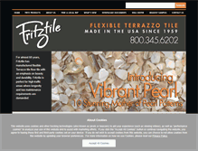 Tablet Screenshot of fritztile.com